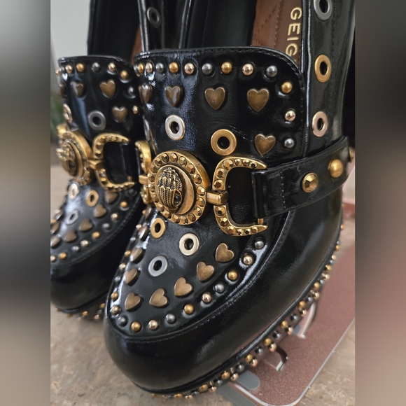 Kurt Geiger London Mansion Stud Loafer Pumps. SIZE 41 - Picture 6 of 10